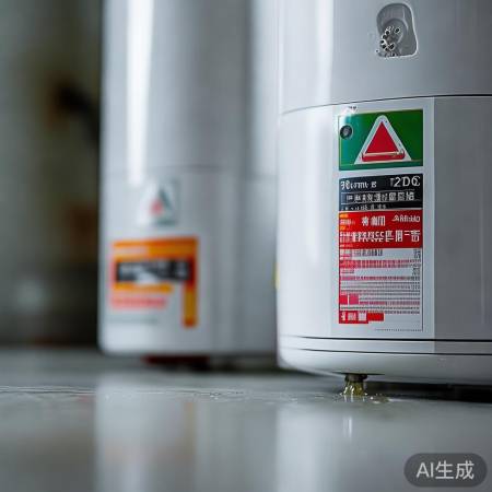 注意热水器警示标志