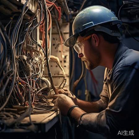 耐心寻找老化线路