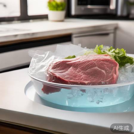 “解冻牛肉，23天内食用最佳”