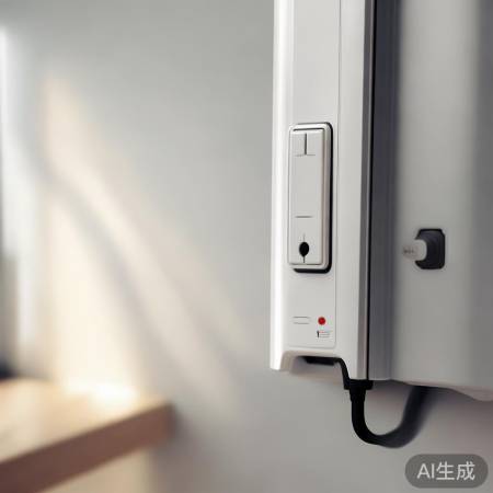 壁挂炉联网，先接电源。