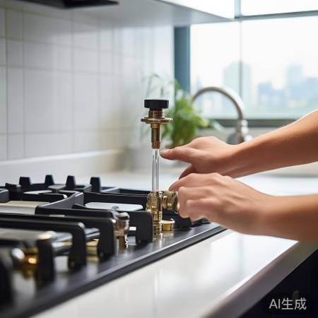 检查燃气阀门，确保畅通