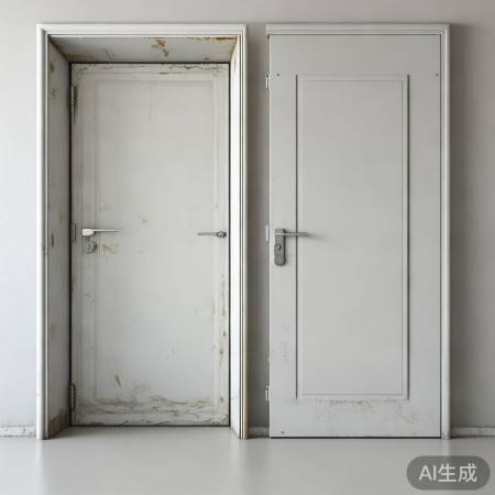 塑料门不如防盗门耐用、安全