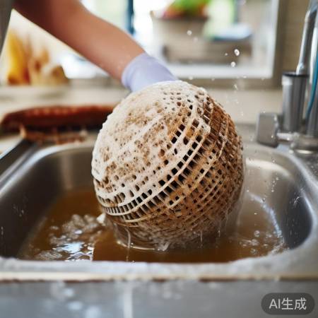清洁油网步骤二