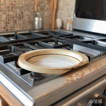 燃气灶密封圈老化,闲置时异响