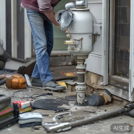 检查水表及热水器