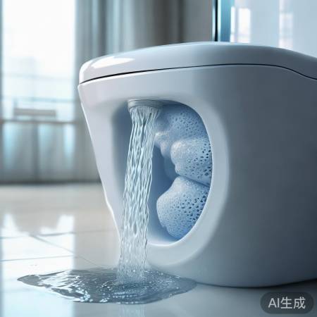 智能马桶滤网如肺，清洁保水压稳